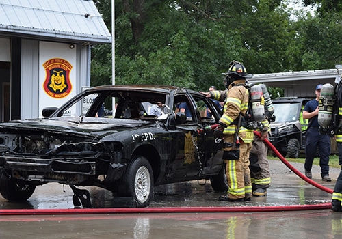 Car Demo at Firehouse