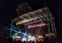 fireworks at grandstand