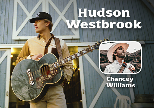 Hudson Westbrook with Chancey Williams