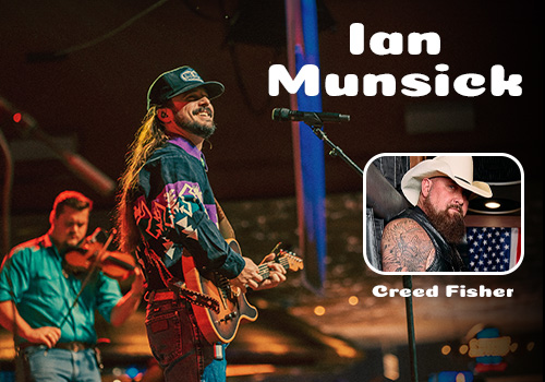 Ian Munsick with Creed Fisher