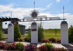A mini version of the main gate